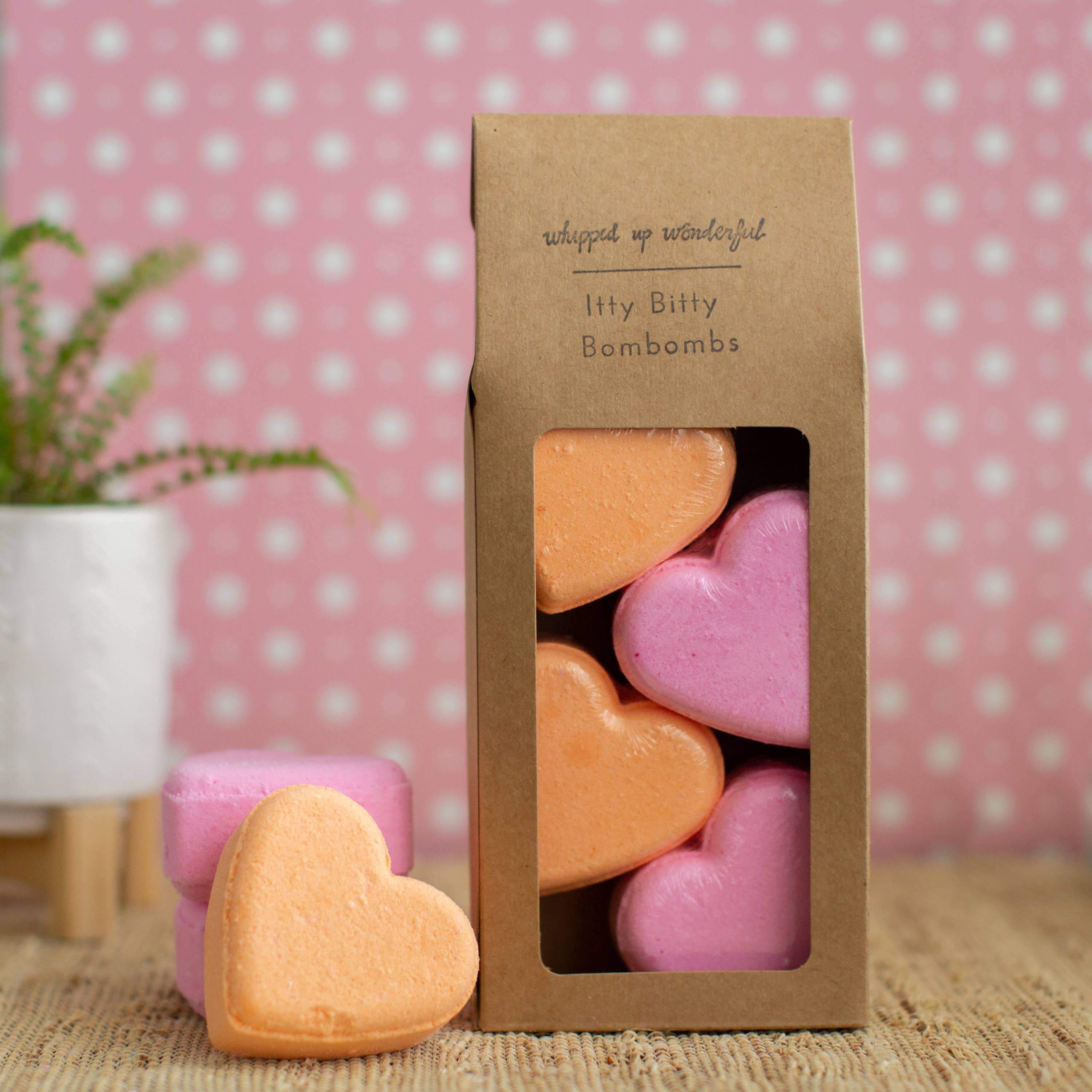 Whipped Up Wonderful - Sweetheart Bath Bomb - Love Spell & Grapefruit Lemongrass