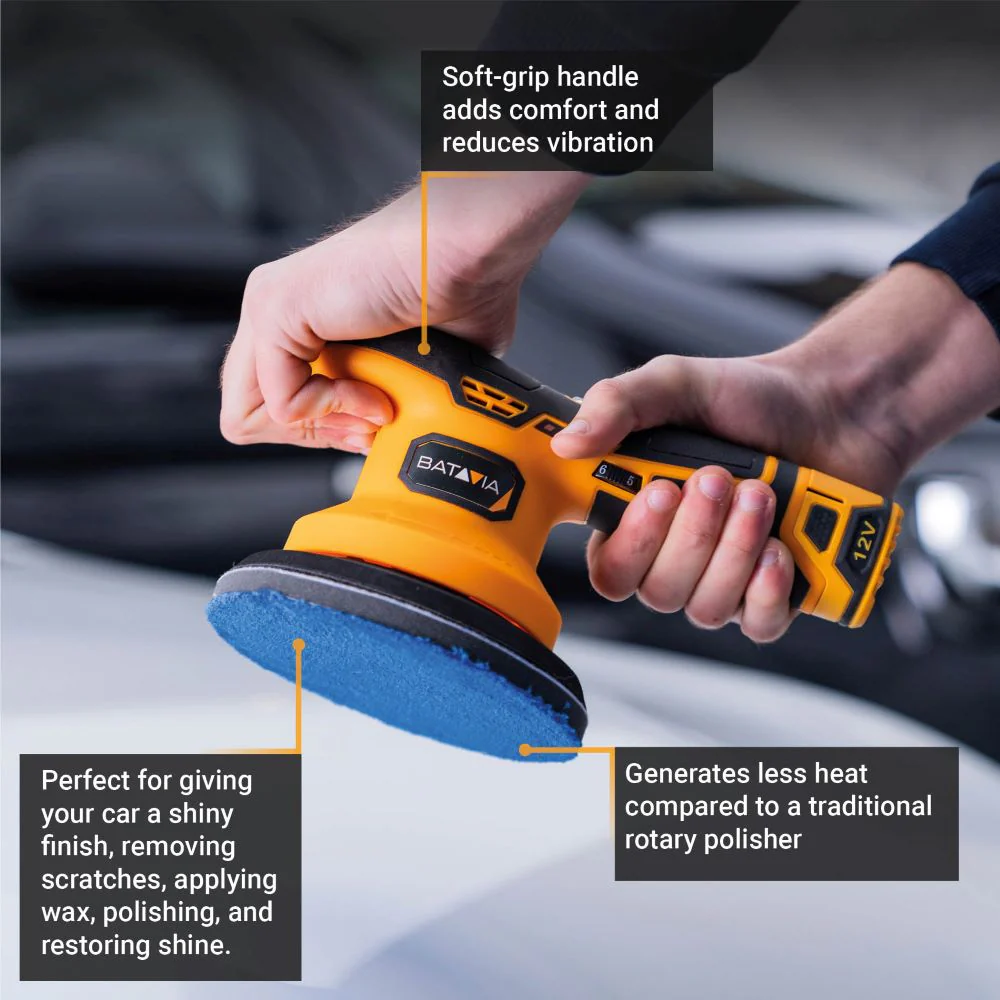 12V Cordless Dual Action Polisher Ø150mm - Image 3