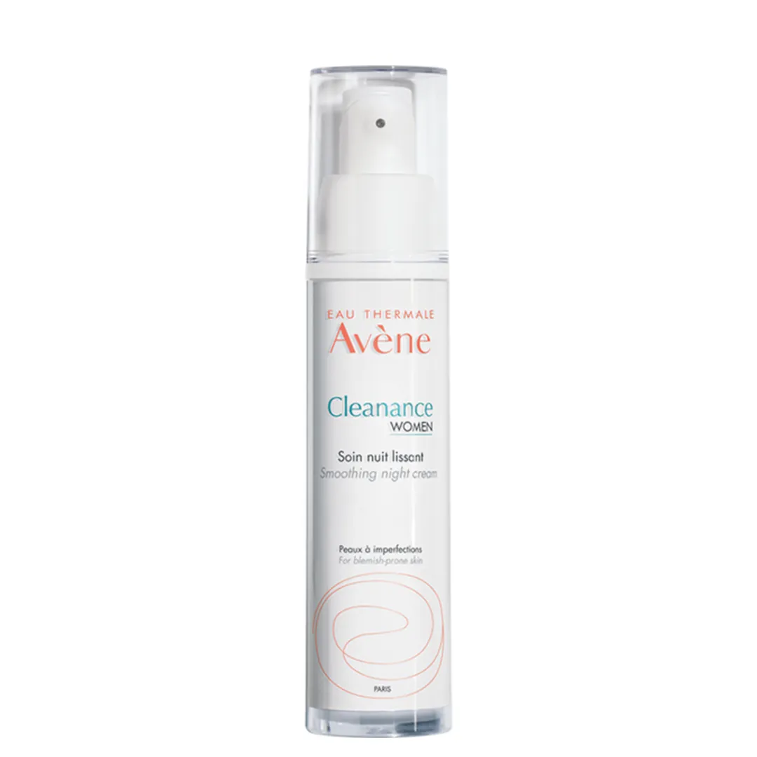 Avène cleanance women smoothing night cream 30ml