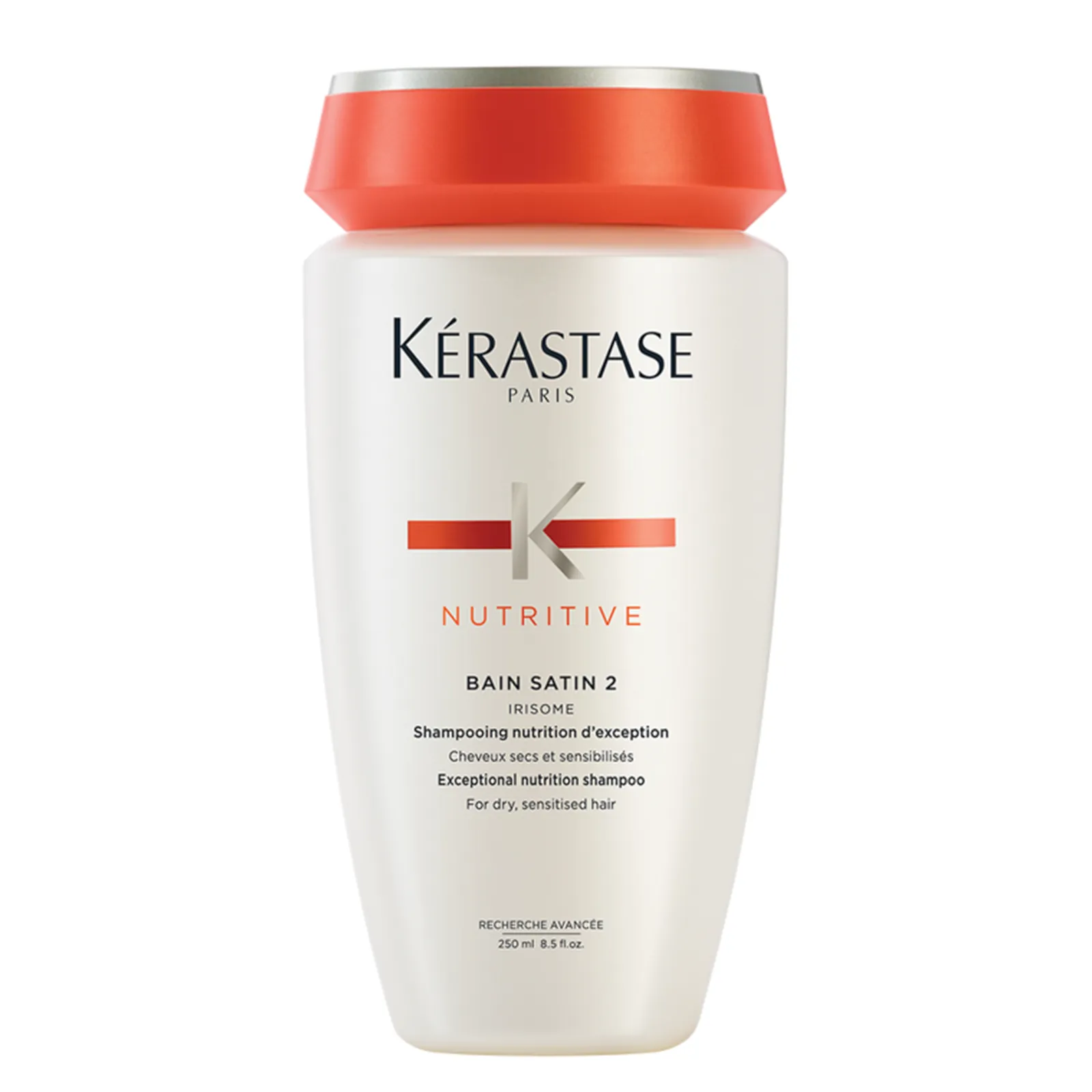 Kérastase nutritive bain satin 2 hair nutrition shampoo dry hair 250ml 8.5fl.oz