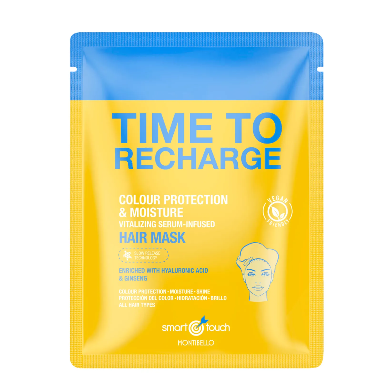 Montibello smart touch time to recharge colour protection hair mask 30ml 1.01fl.oz