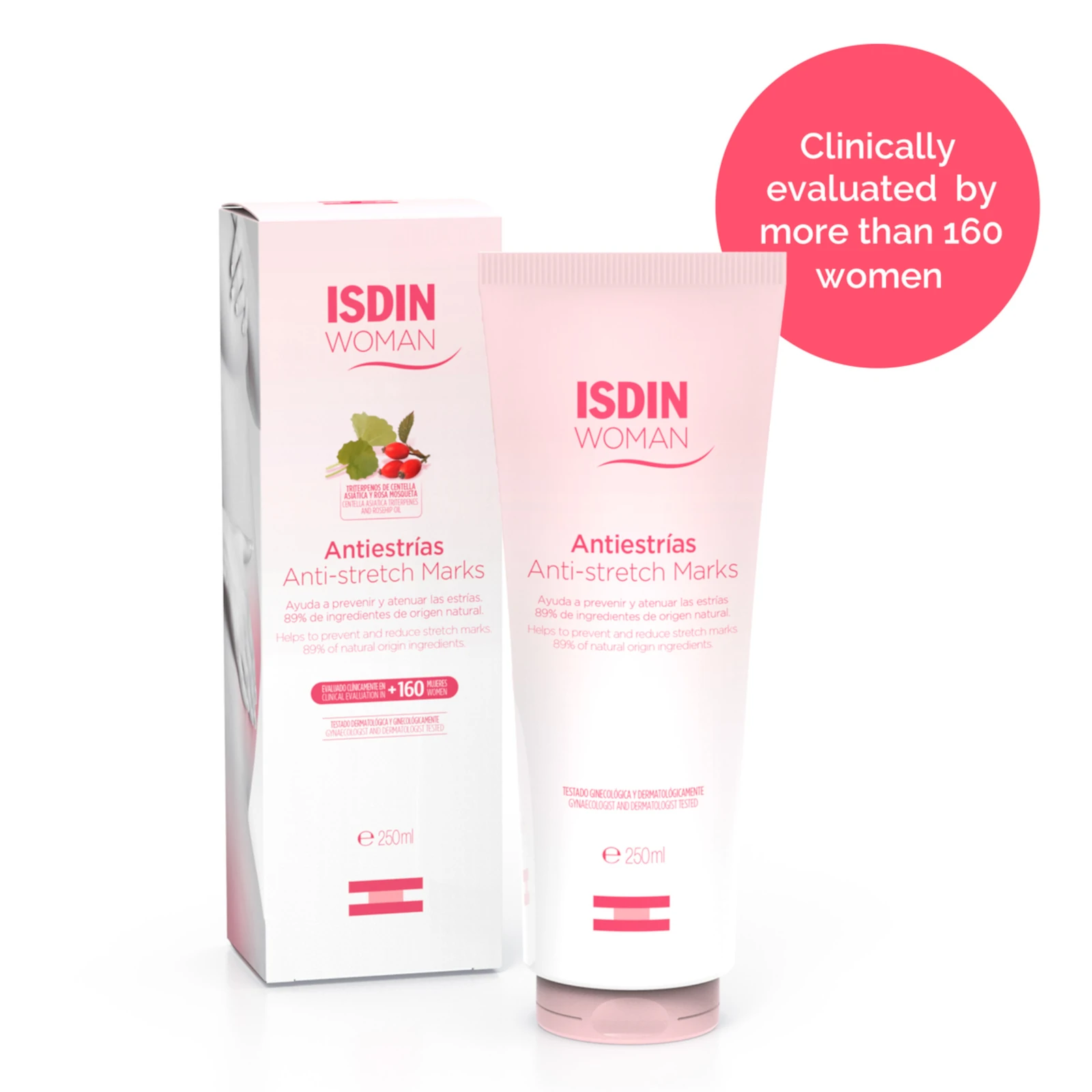 Isdin woman duo anti-stretch marks 2x250ml - Image 2