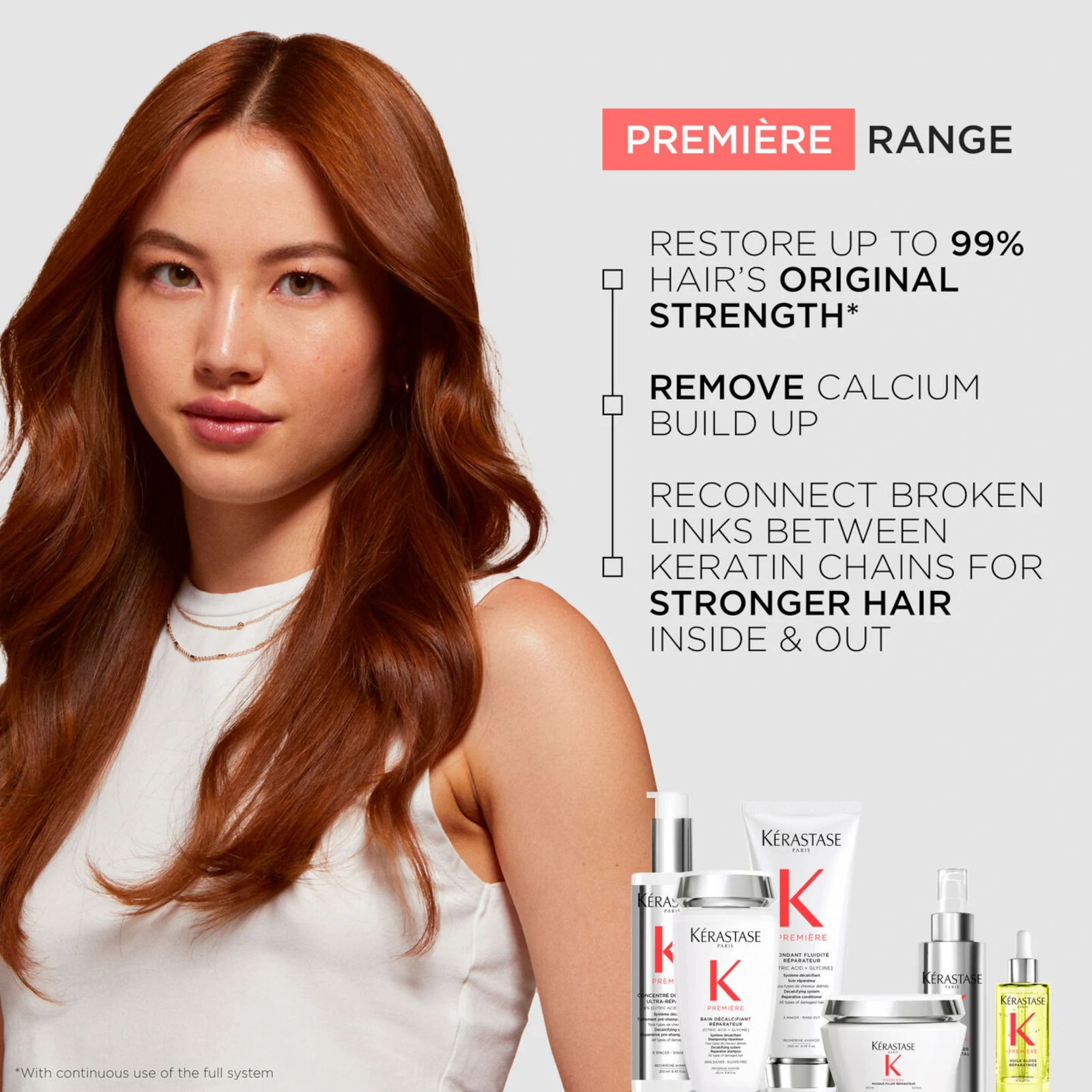 Kérastase première decalcifying repairing shampoo for damaged hair 250ml 8.45fl.oz - Image 8