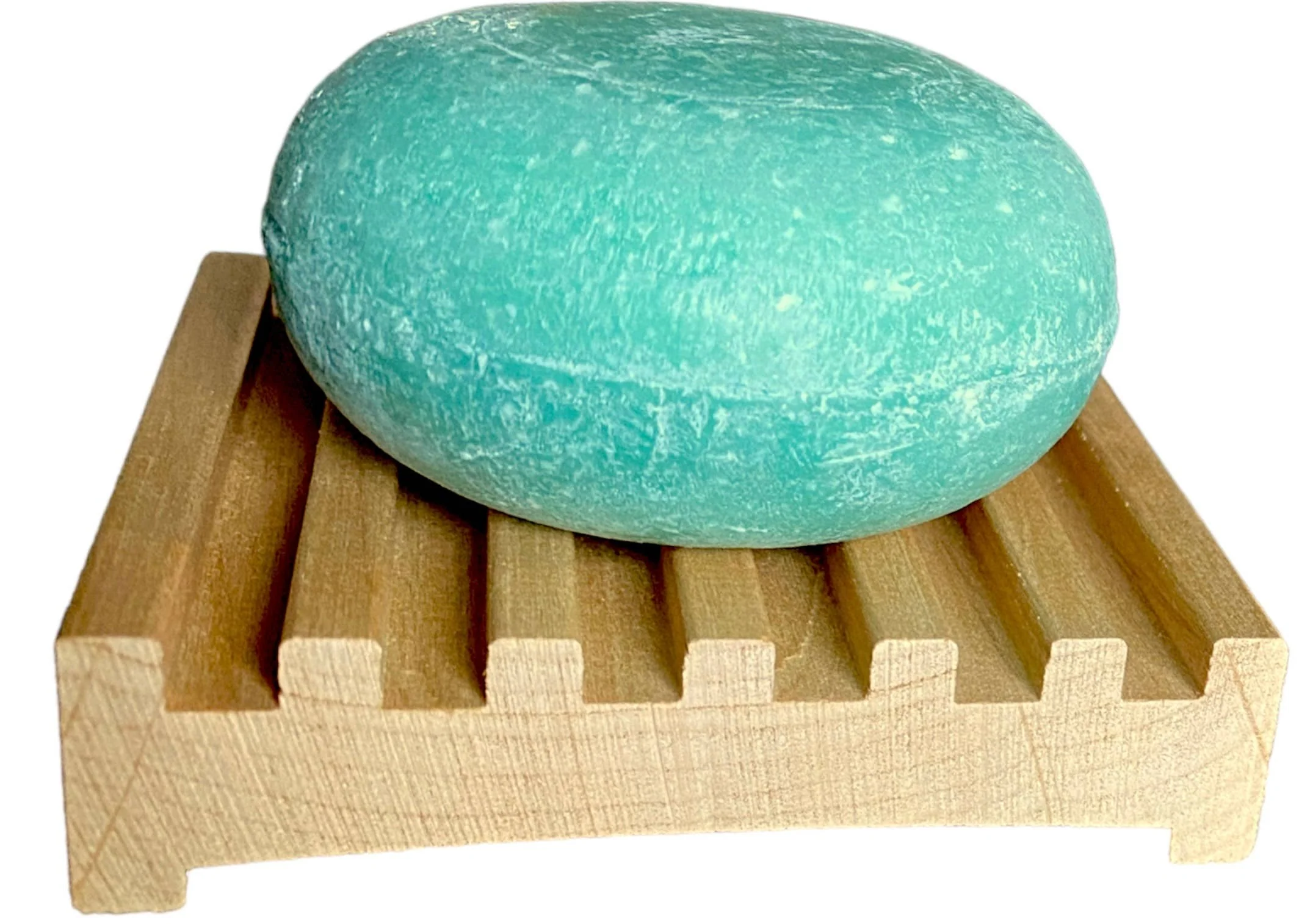 Red Alder Wood Soap Dish - Image 2